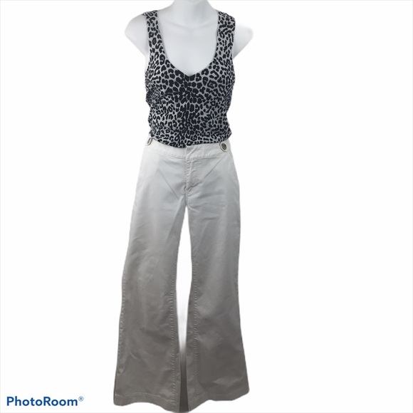 Resort Victoria Secret London Jeans Sz 8 White Chino Stretch Christie Classic C… - Picture 6 of 9